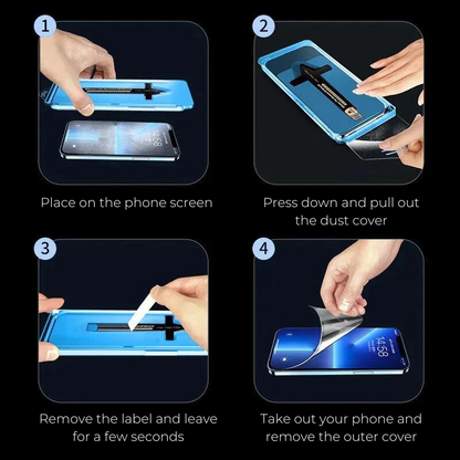 Screen Protector - Dust Free Without Bubbles